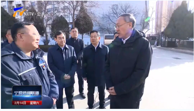 自治區(qū)黨委書記、人大常委會主任李邑飛赴銀川中鐵水務(wù)慰問一線職工